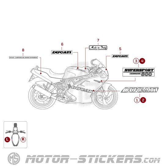 Ducati SUPERSPORT 600 SS 1997