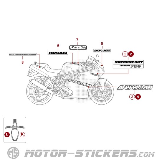 Ducati SUPERSPORT 750 SS 1997