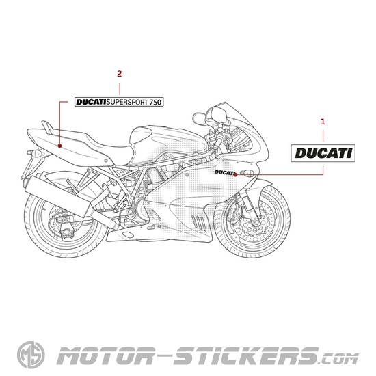 Ducati SUPERSPORT 750 SS i.e. 1999