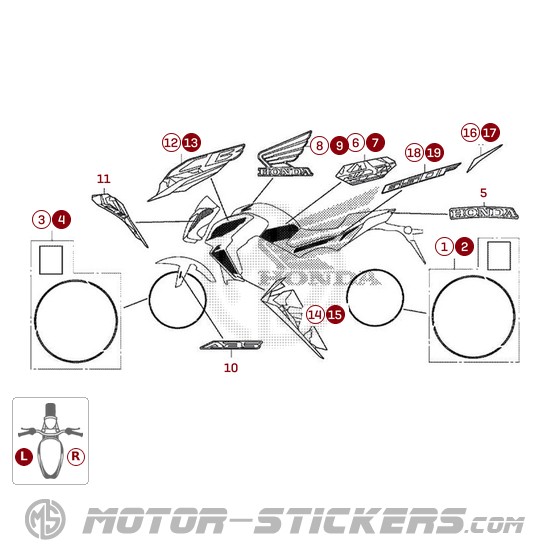 Honda CB 650F 2016