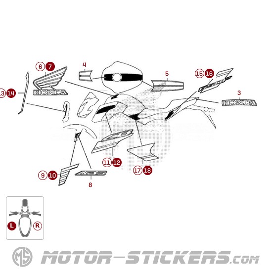 Honda CB 650F 2017