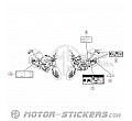 Honda CB 650R 2021 - Caution Labels