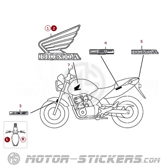 Honda CBF 600N 2004