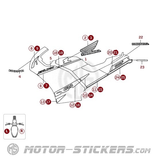 Honda CBR 1000F 1991