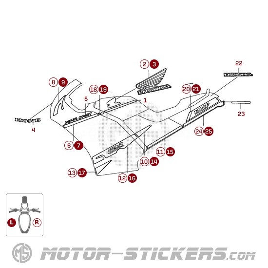 Honda CBR 1000F 1991