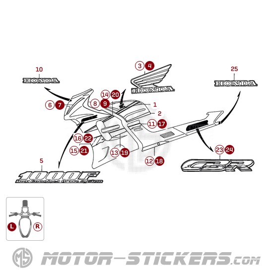 Honda CBR 1000F 1993