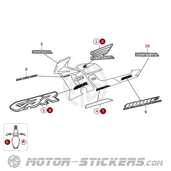 Honda CBR 1000F 1999