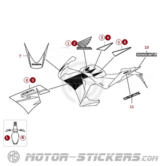 Honda CBR 125R 2013