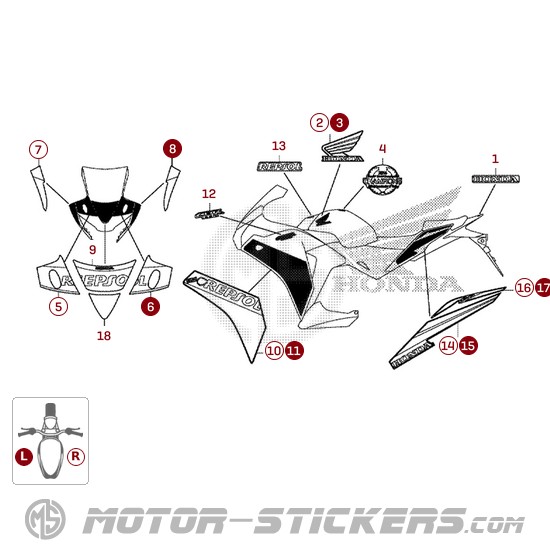 Honda CBR 125R 2015