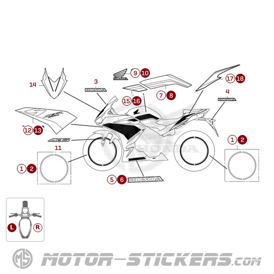 Honda CBR 500R 2022