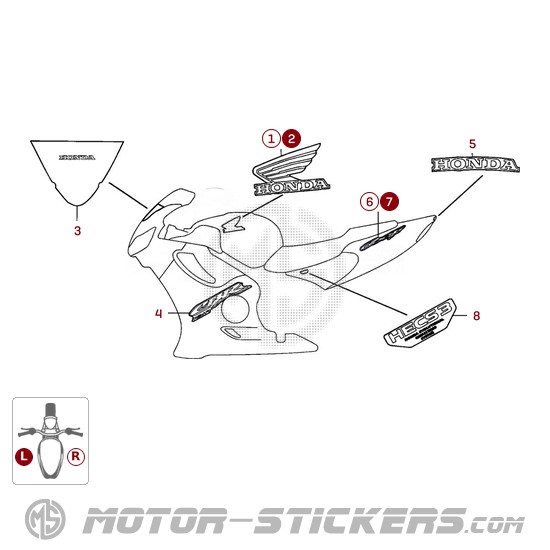 Honda CBR 600F 2001