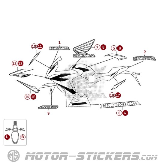 Honda CBR 650F 2017