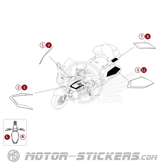 Honda GL1800 GOLD WING 2026