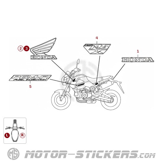 Honda MSX125 GROM 2014
