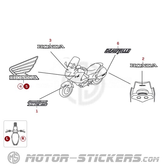 Honda NT 700V Deauville 2008