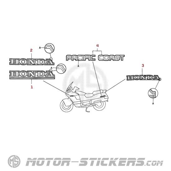 Honda PC800 1990