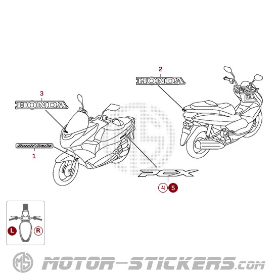 Honda PCX125 2010