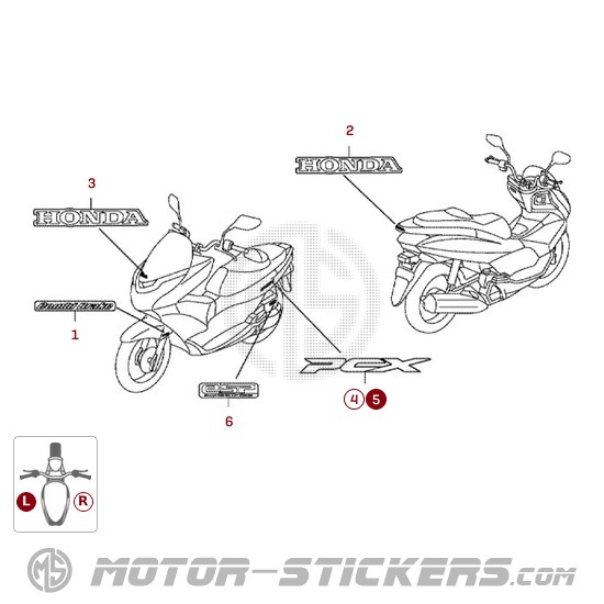 Honda PCX125 2012