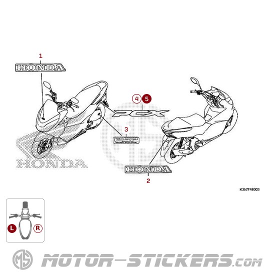 Honda PCX125 2017