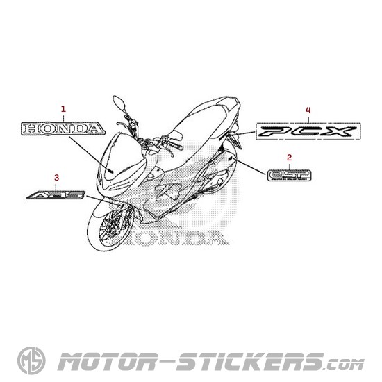 Honda PCX125 2019
