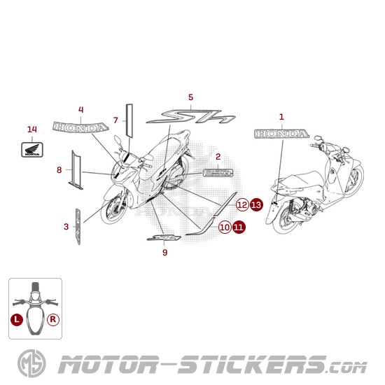 Honda SH125i 2022