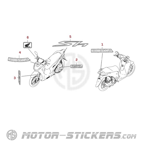 Honda SH125i 2022