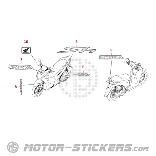 Honda SH125i 2023