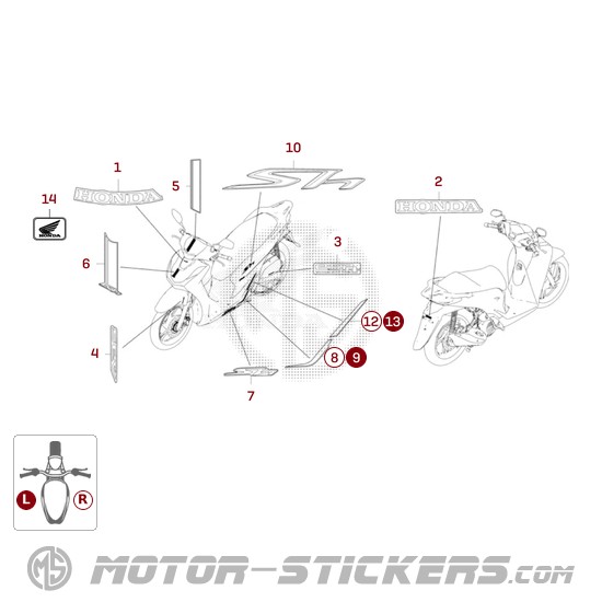 Honda SH125i 2023