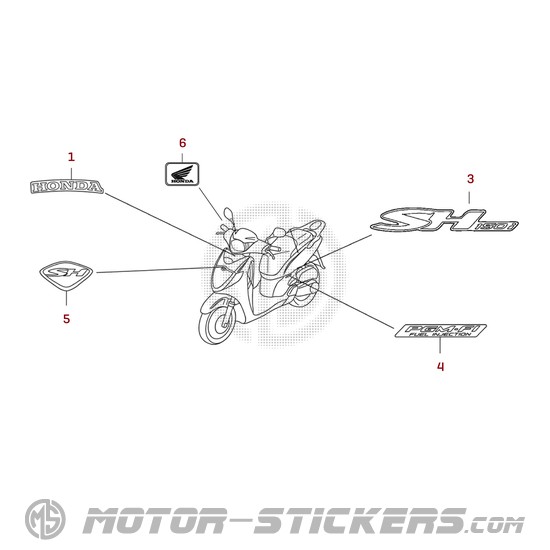Honda SH150i 2005