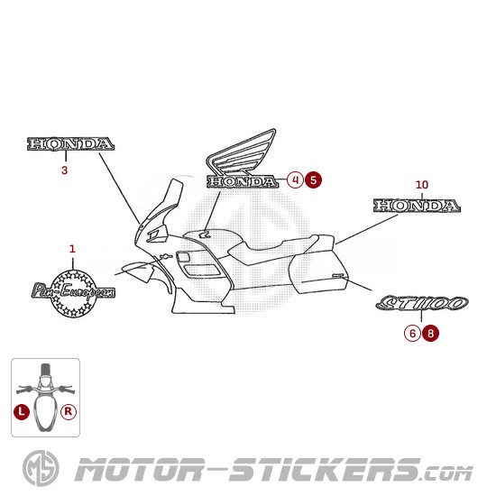 Honda ST 1100 Pan European 1990