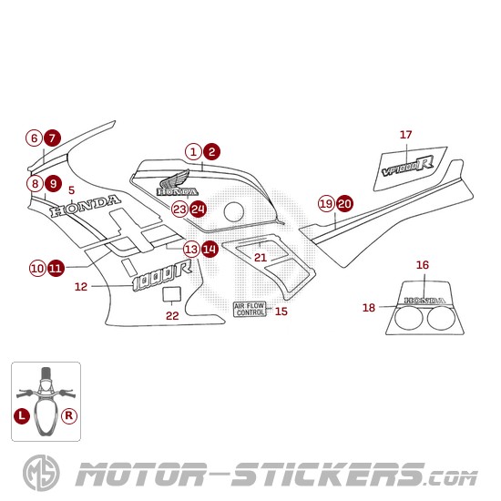 Honda VF1000 R 1985