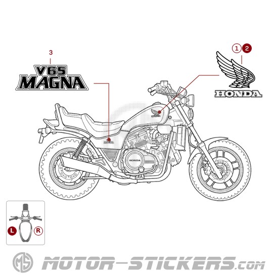 Honda VF1100C MAGNA 1984