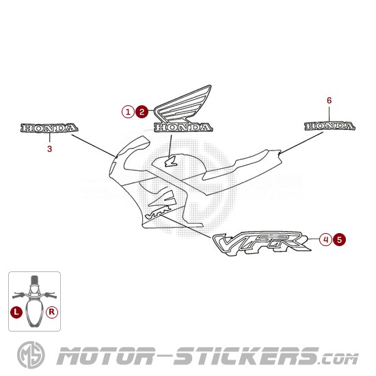 Honda VFR 750F 1995
