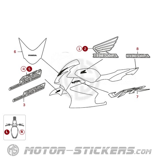 Honda VFR 800 V-Tec 2008