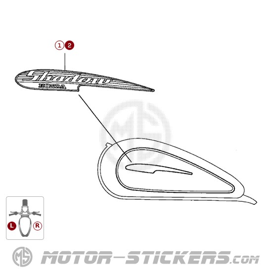 Honda VT125C SHADOW 2001
