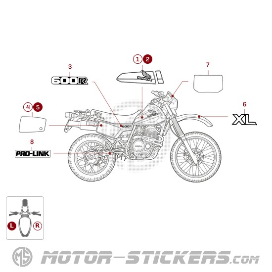 Honda XL600R 1983