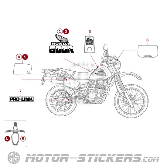 Honda XL600R 1985