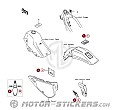 Kawasaki KDX250 1992 - Caution Labels