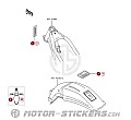 Kawasaki KDX250 1995 - Caution Labels
