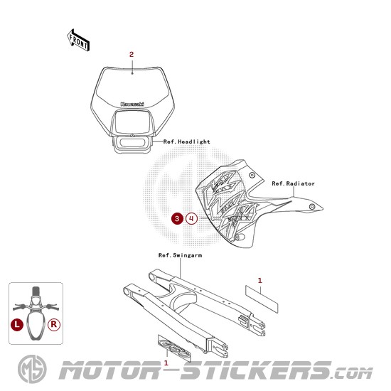 Kawasaki KLX650 R 1996