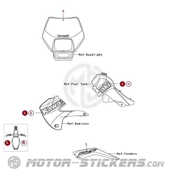 Kawasaki KLX650 R 2001