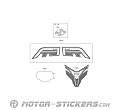 Kawasaki NINJA 1100SX | ZX1100 2026 - Autocollants optionnels