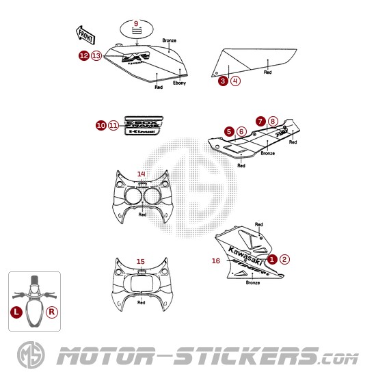 Kawasaki ZXR750 1989
