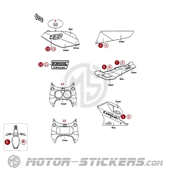 Kawasaki ZXR750 1989