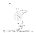 Kawasaki ZZ-R250 | EX250 2001 - Caution Labels