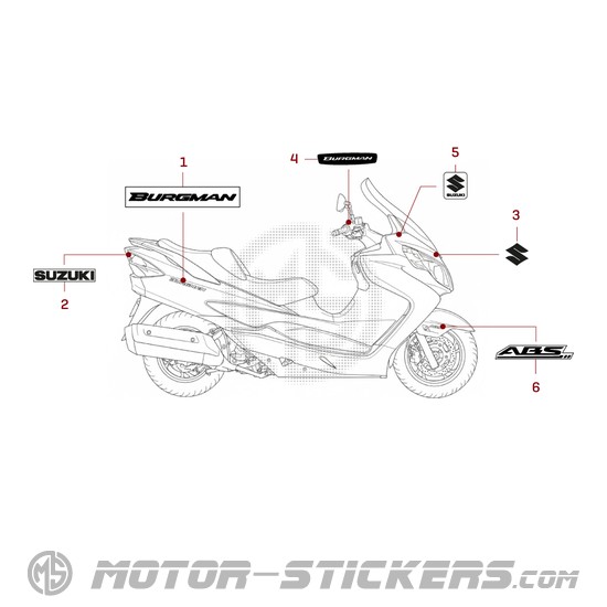 Suzuki AN400 BURGMAN 2016