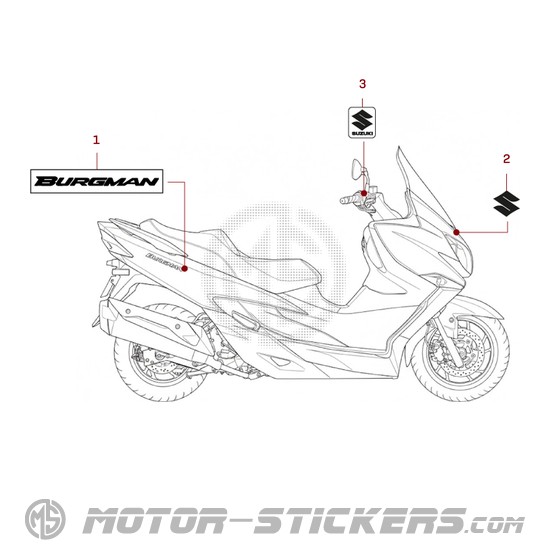 Suzuki AN400 BURGMAN 2023