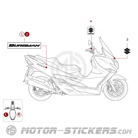 Suzuki AN400 BURGMAN 2026