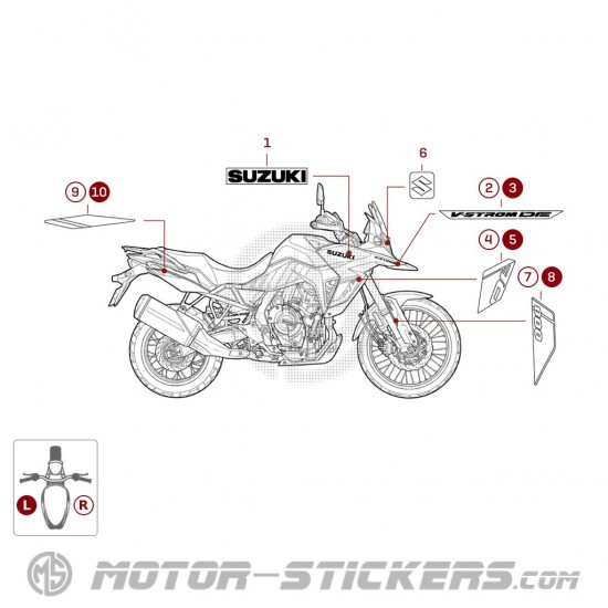 Suzuki DL800 VSTROM DE 2025