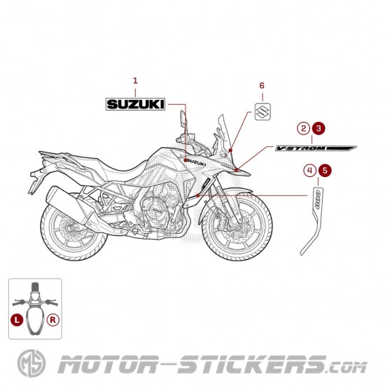 Suzuki DL800 VSTROM 2025